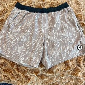 Vuori Athletic Men's Shorts - Gray and Black
